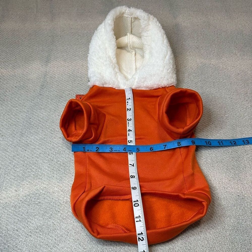 Pumpkin Spice Dog Hoodie Size Medium NWT Pet Puppy Gift Fall Cozy Comfy - Picture 6 of 6